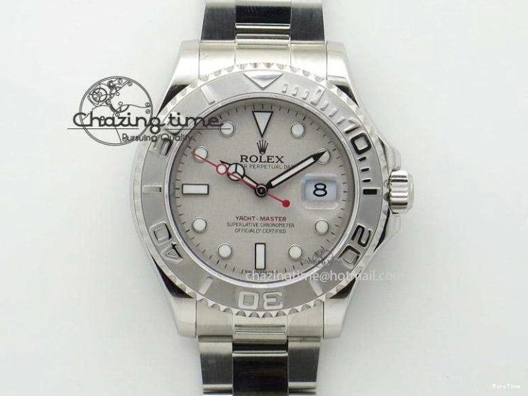 MiroTime 0515 Premium DateJust 41mm 126300 SS Noob 1:1 Best Edition Gray Dial Diam Markers On SS Bracelet A 3594